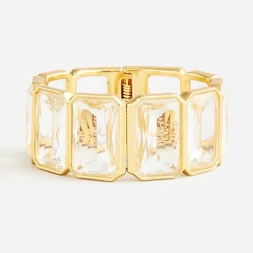 J Crew Rectangle stone bracelet-NWT